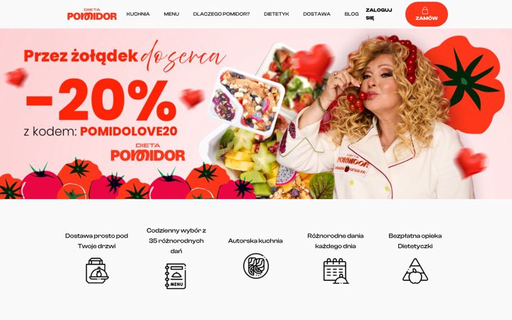 Screenshot di dietapomidor.pl