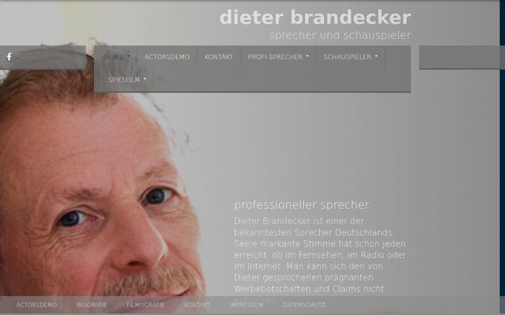 Screenshot of dieterbrandecker.de