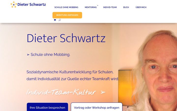 Screenshot of dieterschwartz.com