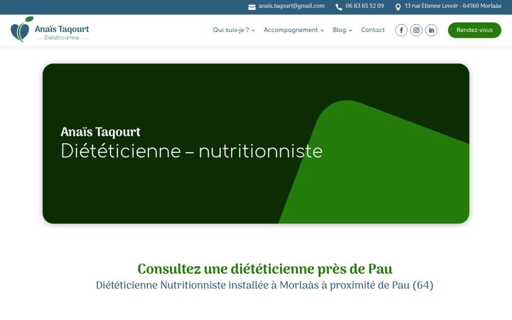 Ekrānuzņēmums no dieteticienne-nutritionniste-pau.fr