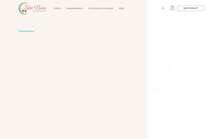 Screenshot of dietetikuseletmod.hu