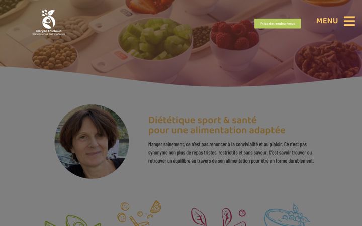 Ekrānuzņēmums no dietetique-sport-sante.fr