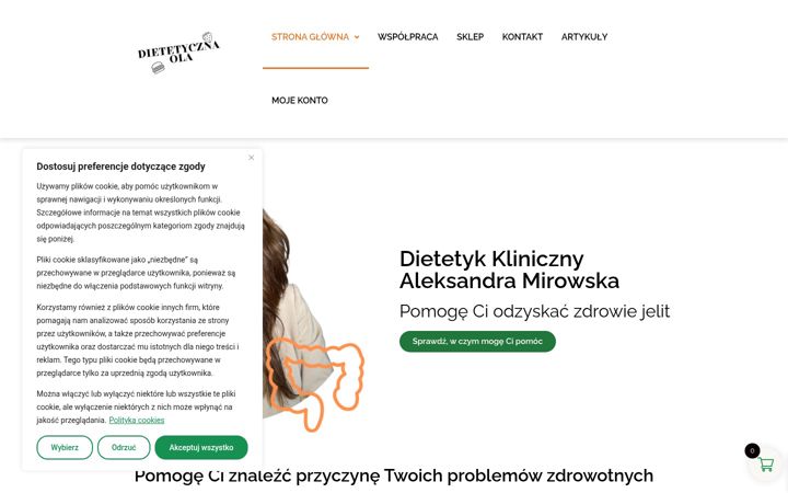 Screenshot di dietetycznaola.pl