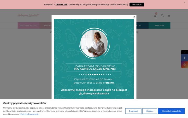 Snimka zaslona za dietetyk-aleksandra.pl