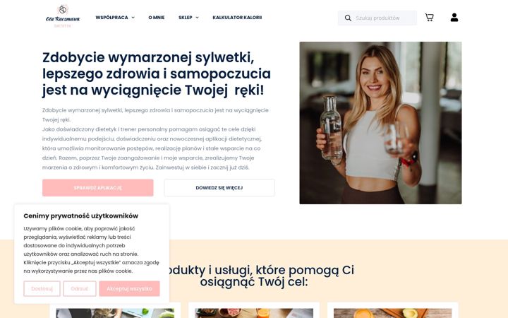 Snimka zaslona za dietetyk-olakaczmarek.pl