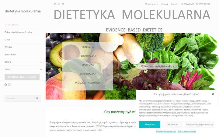 Snimka zaslona za dietetykamolekularna.pl
