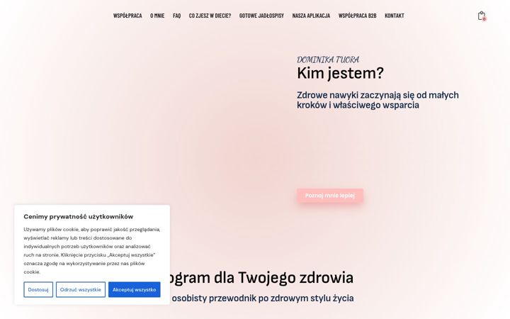 Snimka zaslona za dietetykdominika.pl