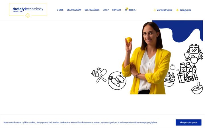 Snimka zaslona za dietetykdzieciecy.com.pl