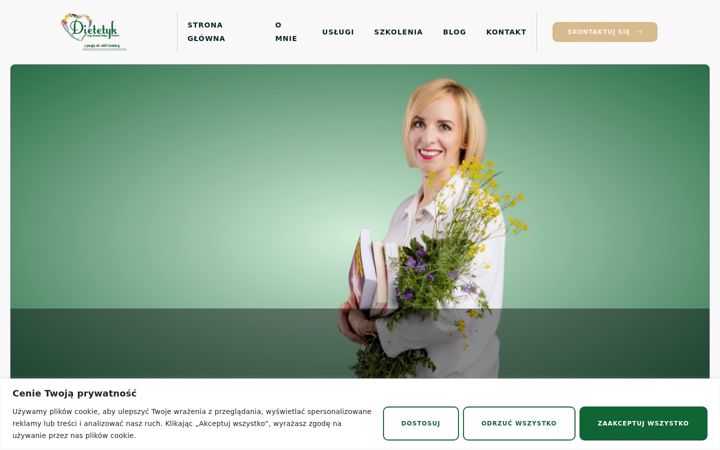 Екранна снимка на dietetykjbw.pl