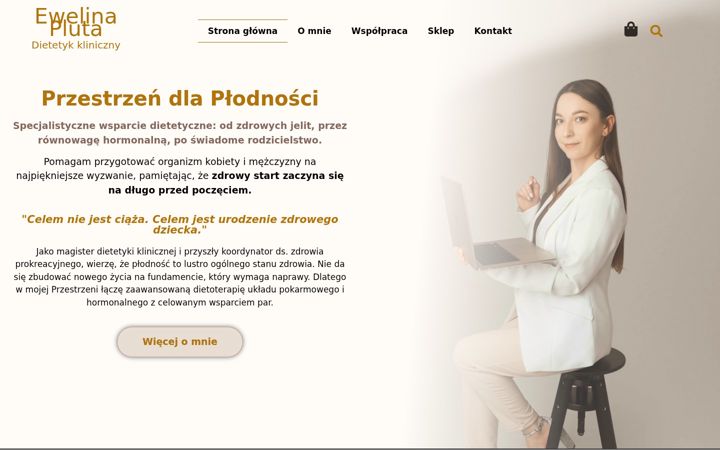 Snimka zaslona za dietetykpluta.pl