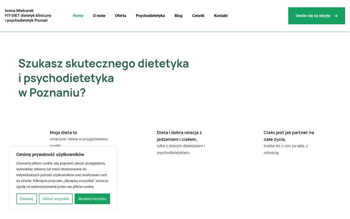 Snimka zaslona za dietetykpoznan.pl