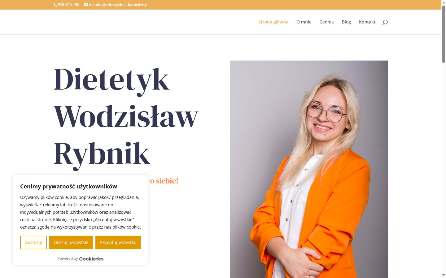 Snimka zaslona bannera za privolu prikazanog prije bilo kakve interakcije