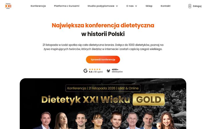Snimka zaslona za dietetykxxiwieku.pl