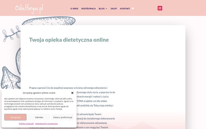 Snimka zaslona za dietforyou.pl