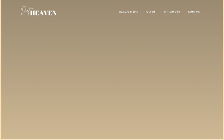 Screenshot of dietheaven.dk
