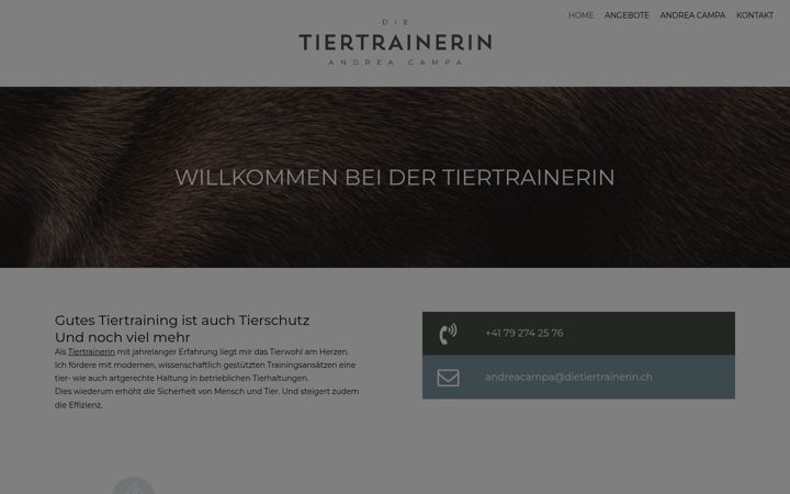 Screenshot of dietiertrainerin.ch