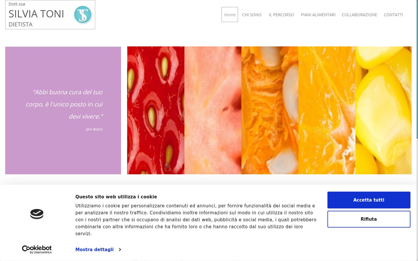 Captura de ecrã do banner de consentimento apresentado antes de qualquer interação