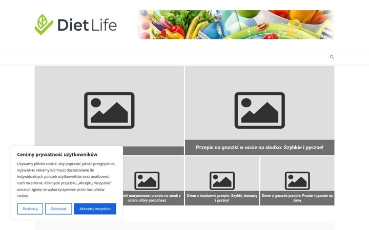 Snimka zaslona za dietlife.pl