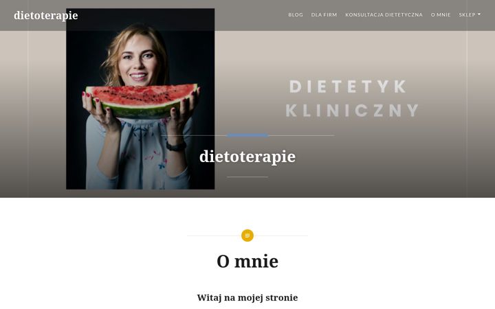 Screenshot of dietoterapie.com