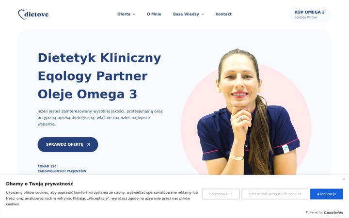Екранна снимка на dietove.pl