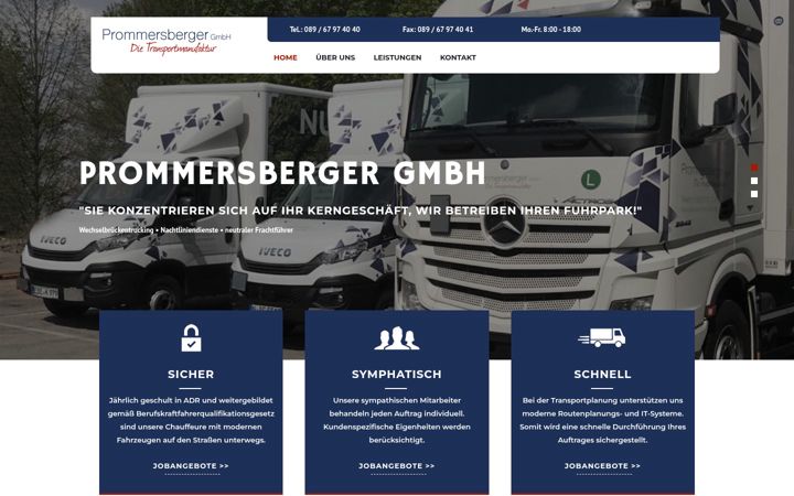 Screenshot ta' dietransportmanufaktur.de