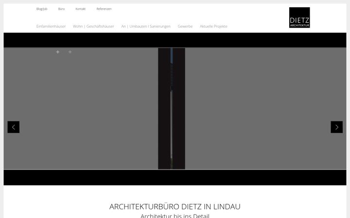 Screenshot of dietz-architekt.de