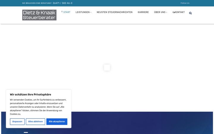 Screenshot ta' dietz-knaak.de