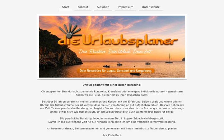 Screenshot of dieurlaubsplaner.de