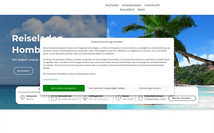 Captura de pantalla de dieurlaubsprofis.de