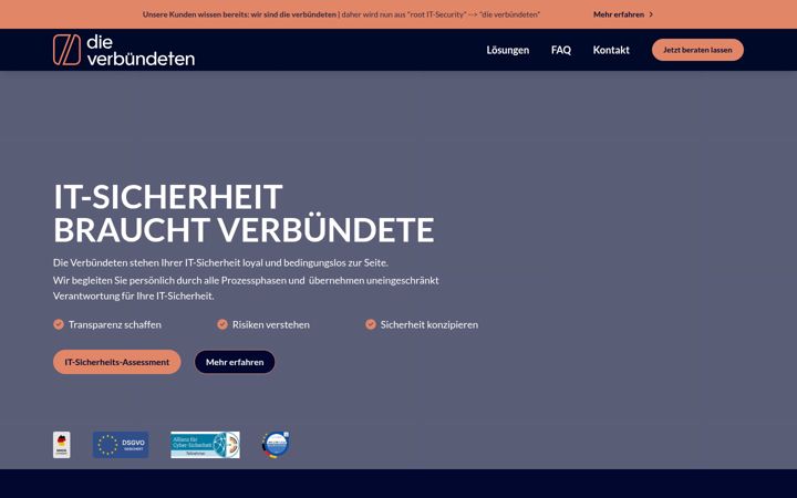 Screenshot of dieverbuendeten.de