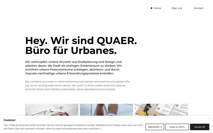 Screenshot of dievonquaer.de