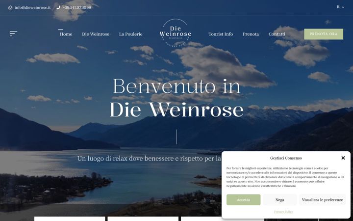 Screenshot ta' dieweinrose.it
