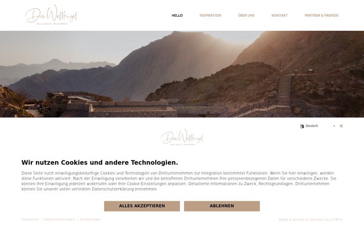 Screenshot of dieweltkugel.de
