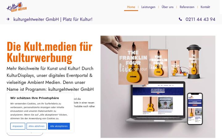 Screenshot of diewerbetraeger.de