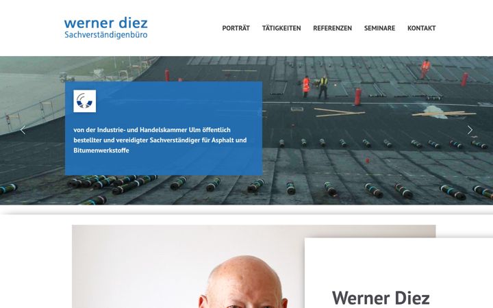 Screenshot of diez-buero.de