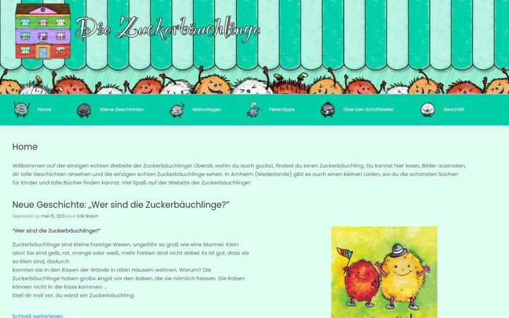 Screenshot stránky diezuckerbaeuchlinge.de