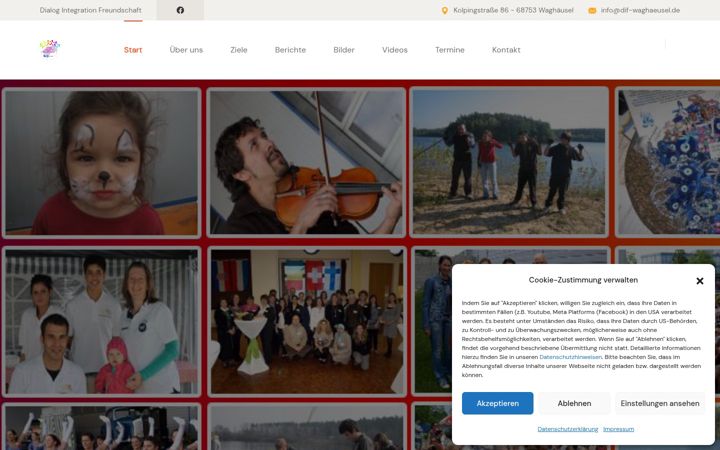 Screenshot of dif-waghaeusel.de