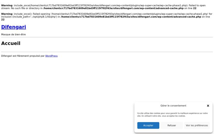 Screenshot of difengari.com