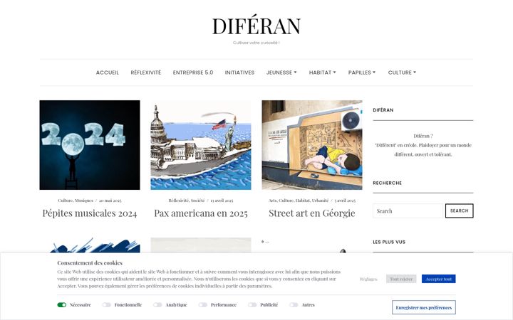 Ekrānuzņēmums no diferan.fr
