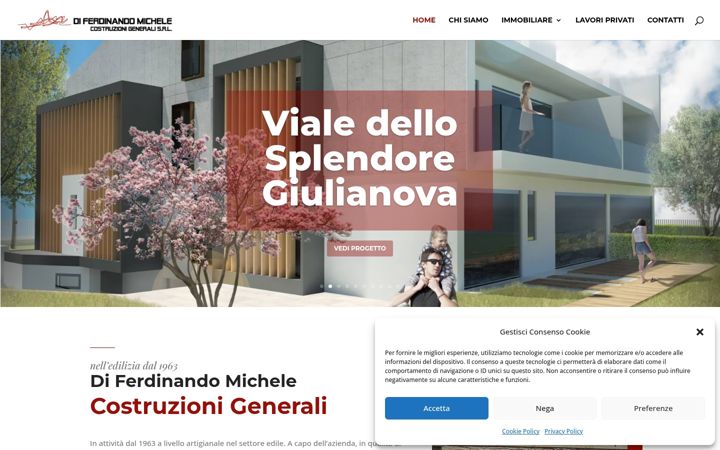 Screenshot ta' diferdinandocostruzioni.it