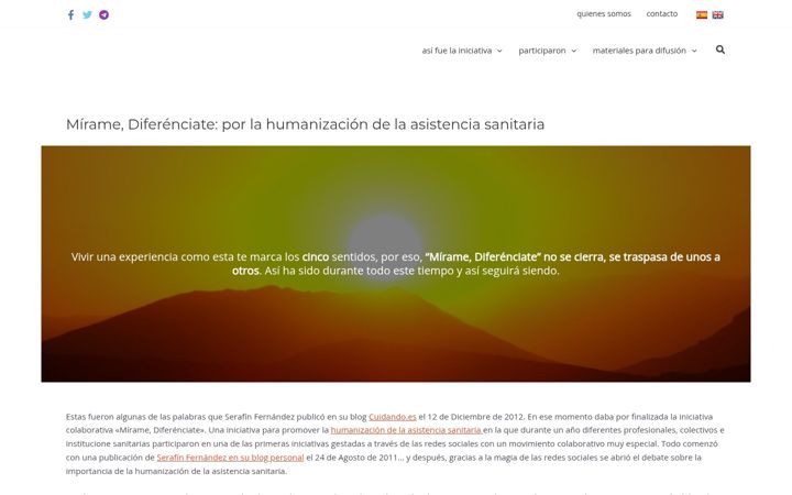 Screenshot of diferenciate.org