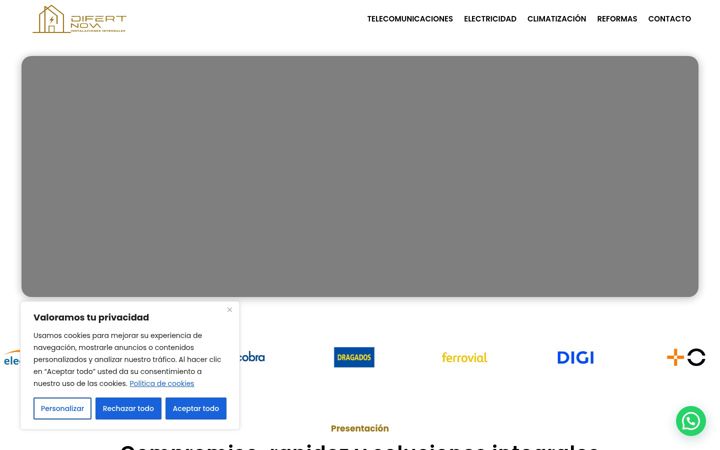 Skjermbilde av difertnovateleco.es