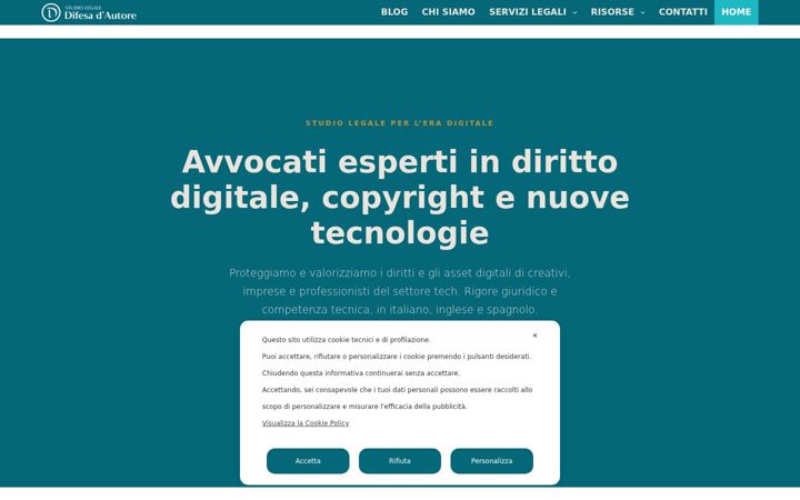 Screenshot von difesadautore.it
