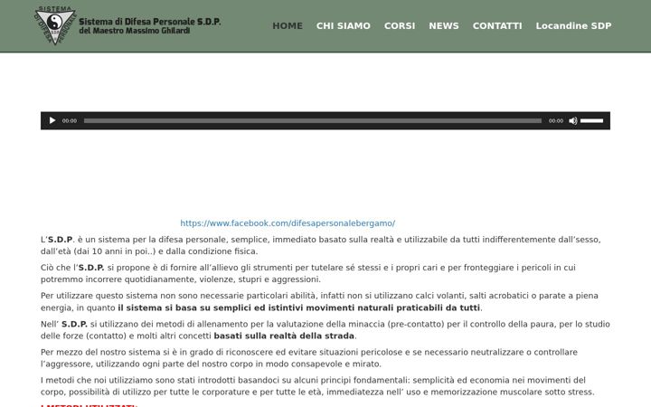 Screenshot von difesapersonalesdp.it