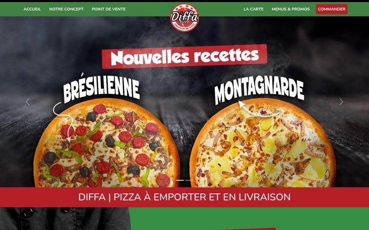 Ekrānuzņēmums no diffachantilly.fr