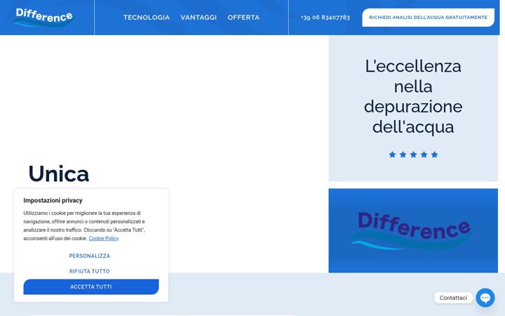 Screenshot von differenceitalia.it