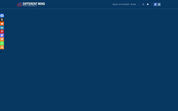 Screenshot of different-mind.de