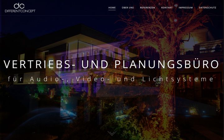 Screenshot of differentconcept.de