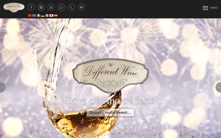 Screenshot von differentwine.it
