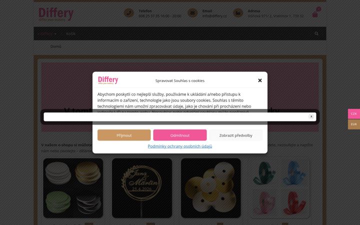 Screenshot of differy.eu